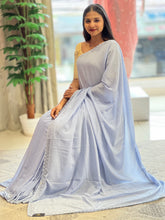 Hand Work Design Chinon Saree | SBP1006