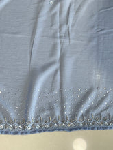 Hand Work Design Chinon Saree | SBP1006