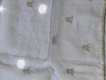 Hand Work Design Glass Organza Saree | SBP942