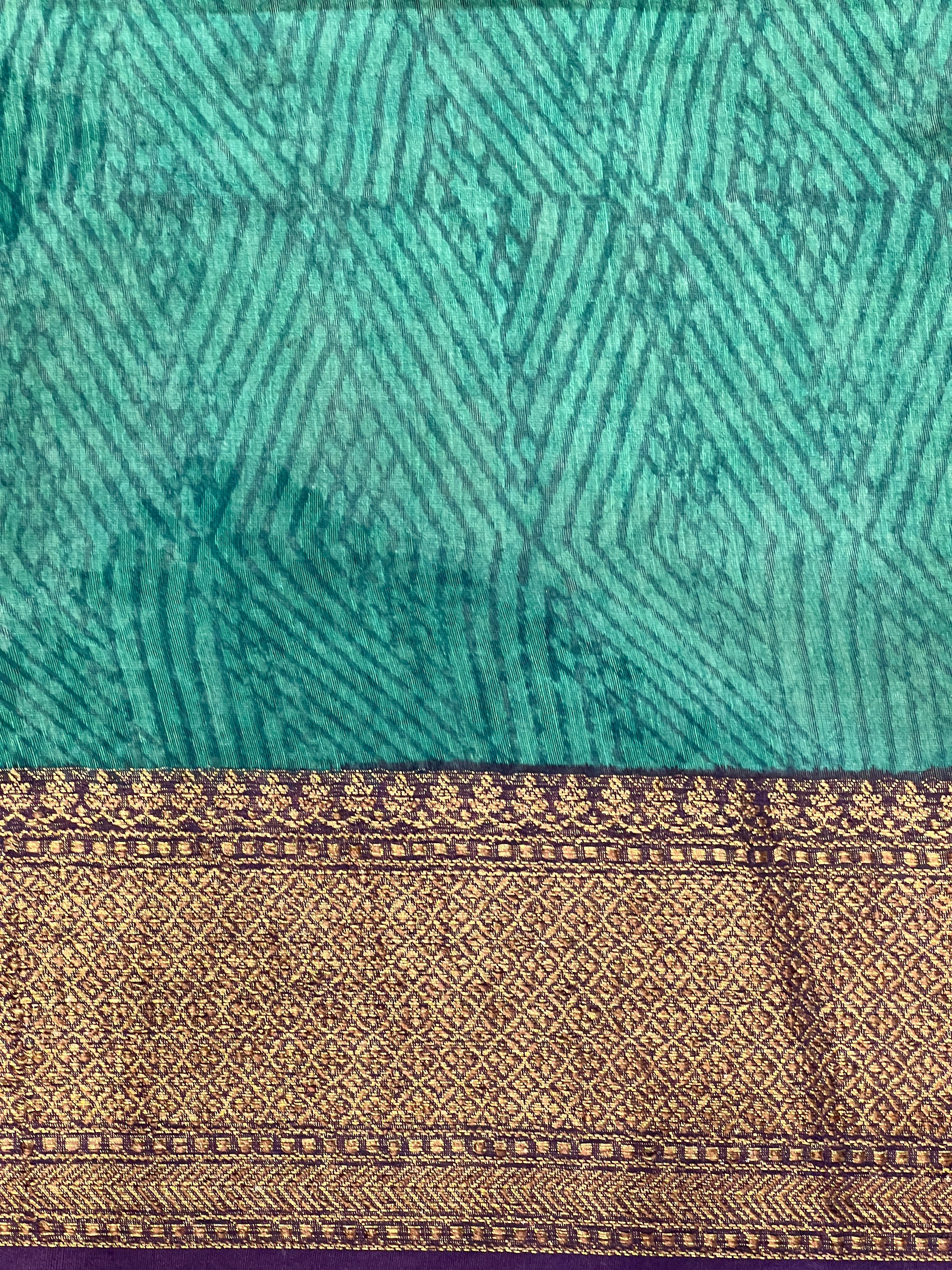 Jaal Printed Chanderi Saree | RGD972R