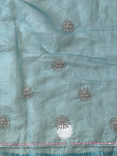 Party Wear Shimmer Organza Saree | SBP945