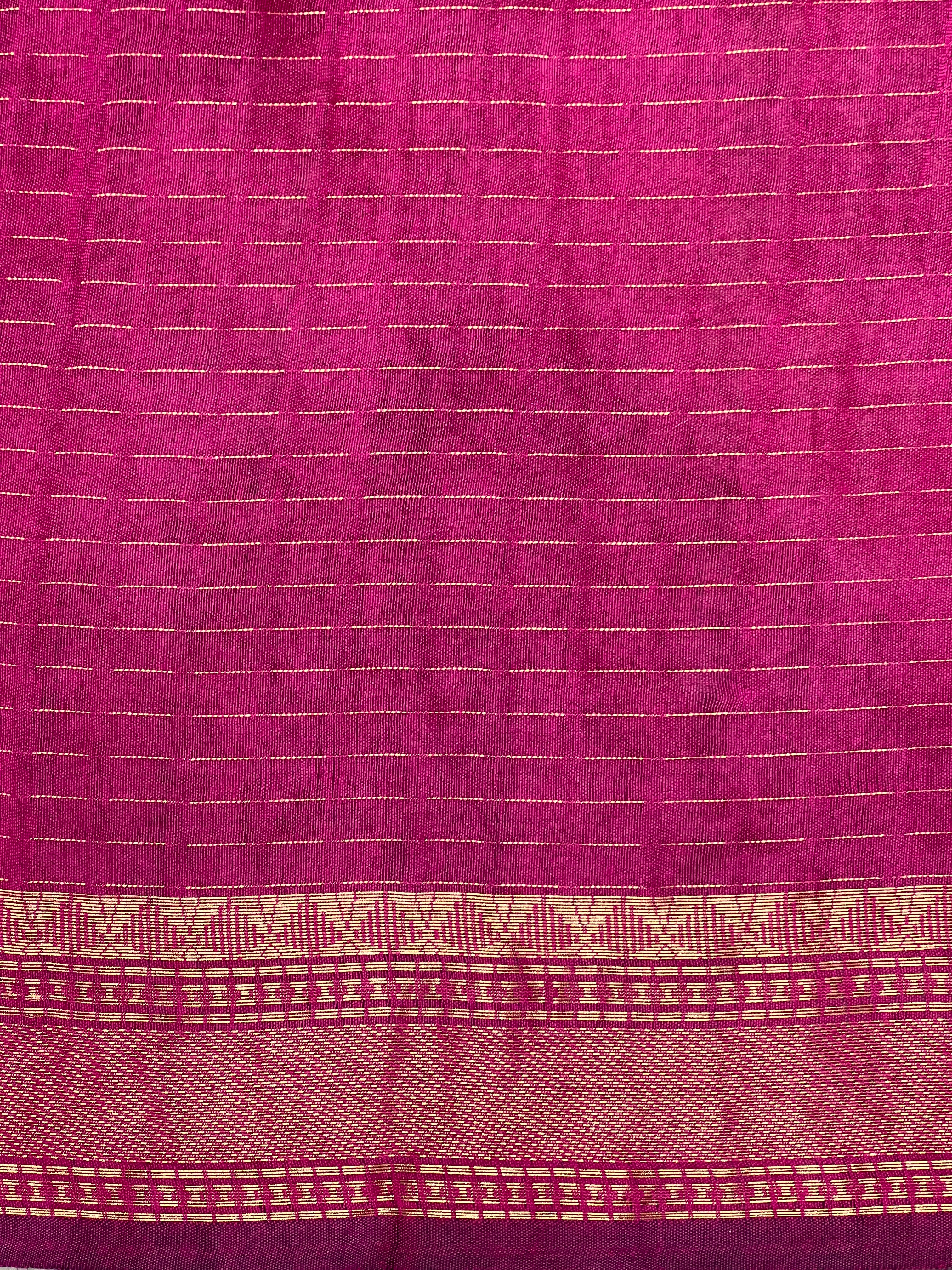 Zari Woven Semi Tussar Saree | NHH589
