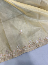 Hand Embroidered Tissue Kota Saree | SVF147