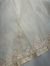 Hand Embroidered Tissue Kota Saree | SVF149