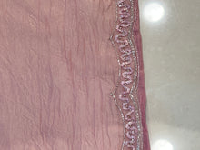 Beads & Sequence Detailed Crushed Shimmer Organza Saree | SBP790