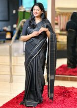 Zari Weaved Traditional Patterned Tussar Silk Saree | SSN363