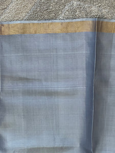 Golden Zari Woven Handloom Pure Silk Saree | SVC125