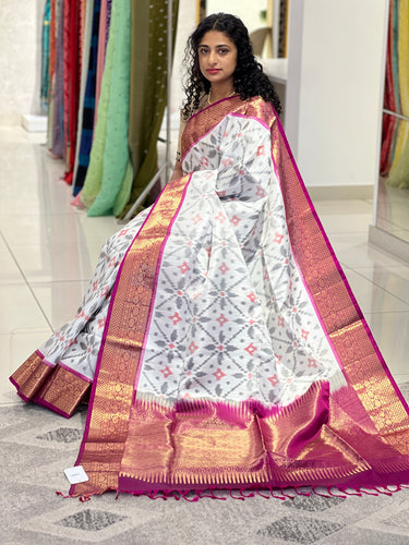 Pochampalli Style Pure Silk Saree | SVC138