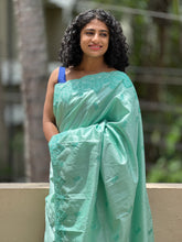 Semi Silk Saree With  Schiffli Border | RP324