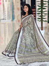 Printed Chanderi Finish Saree | SBP262