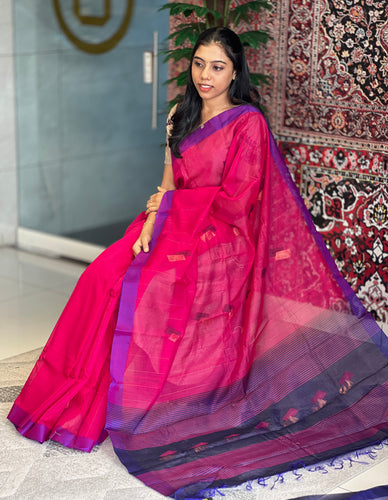 Scattered Butta Detailed Cotton Saree | RJT121