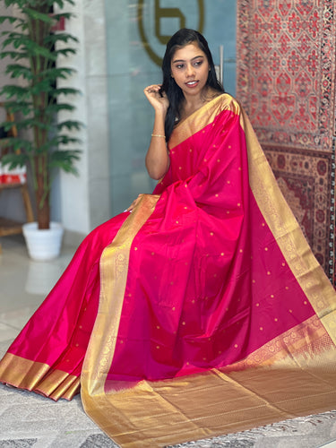 Zari Woven Semi Silk Saree | PRS132