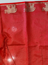 Traditional Elephant Motifs Design Semi Silk Saree | SSN173