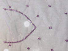 Sequence & Beads Embroidered Net Saree | SBP969