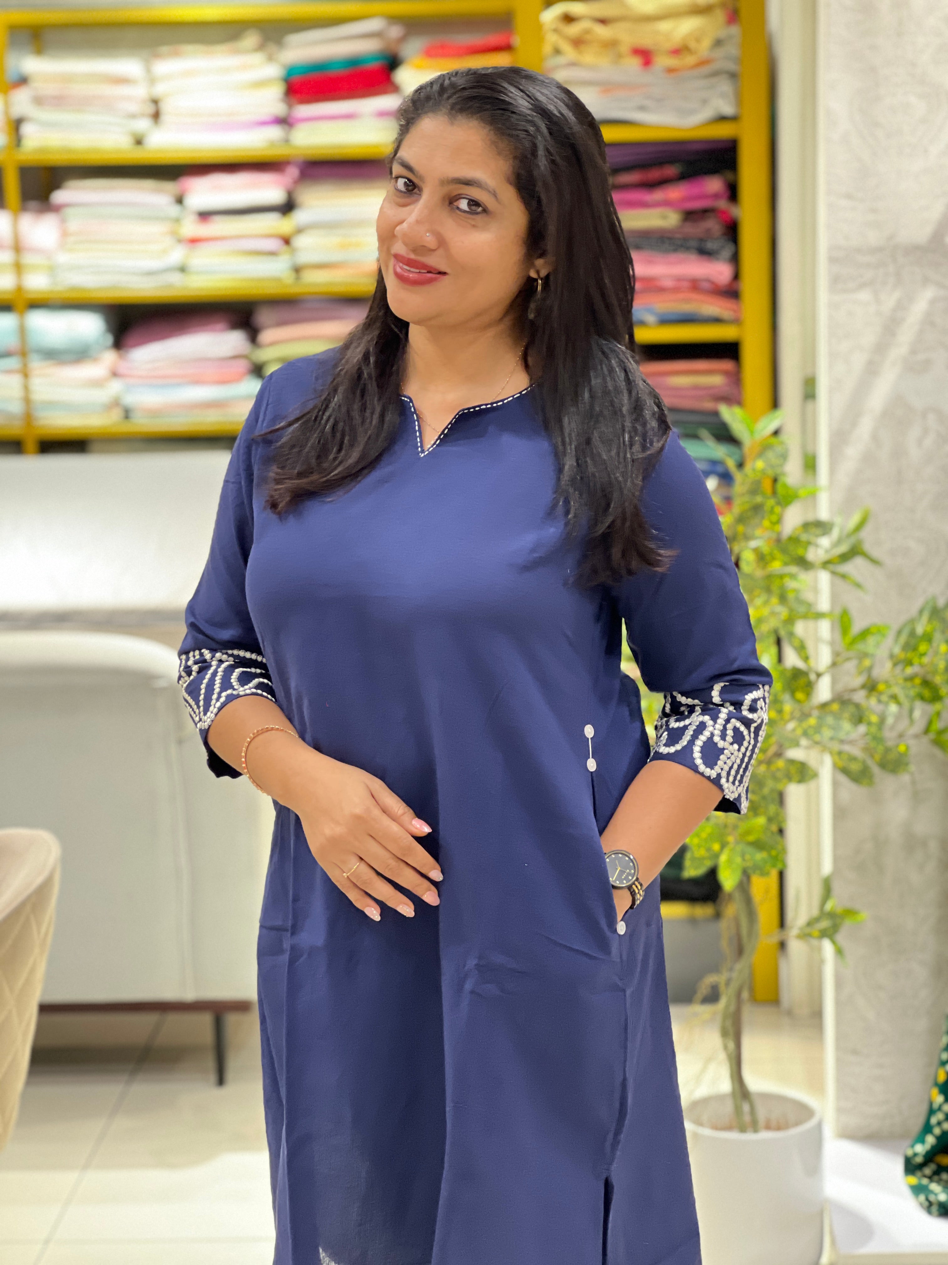 Solid Linen Co-Ord Set | NCF349