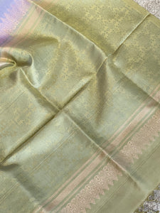 Traditional Circular Buta Detailed Soft Silk Saree | SVC133