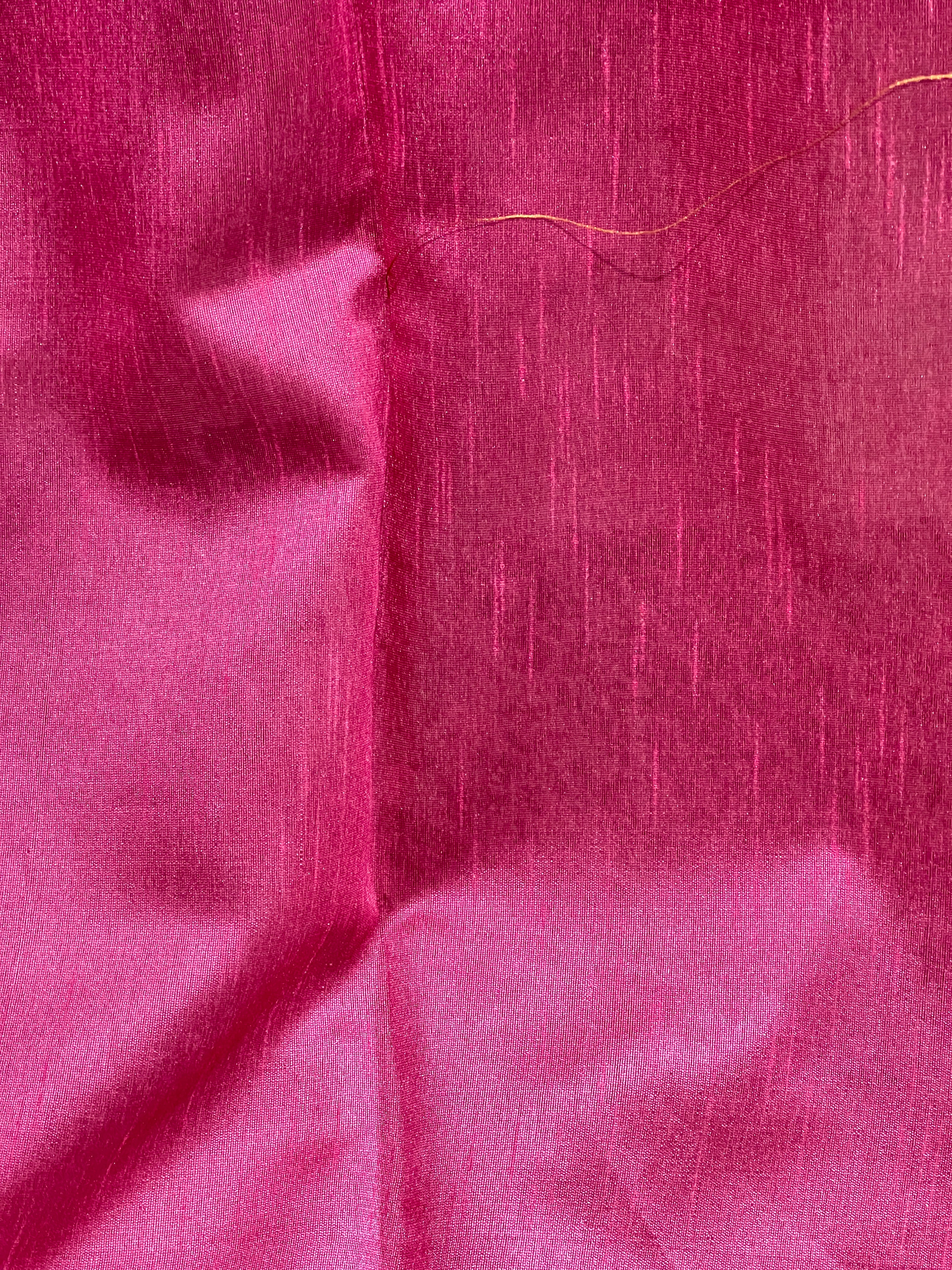 Stripe Weaving Pattern Semi Tussar Saree | ACT677