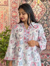 Floral Printed Cotton Kurta | NI628