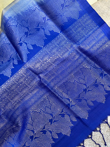 Traditional Circular Buta Weaved Pure Silk Saree | SVC119