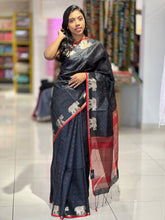 Traditional Elephant Motifs Design Semi Silk Saree | SSN170