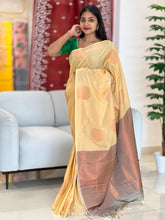 Buta Woven Pattern Semi Silk Saree |  KRK434