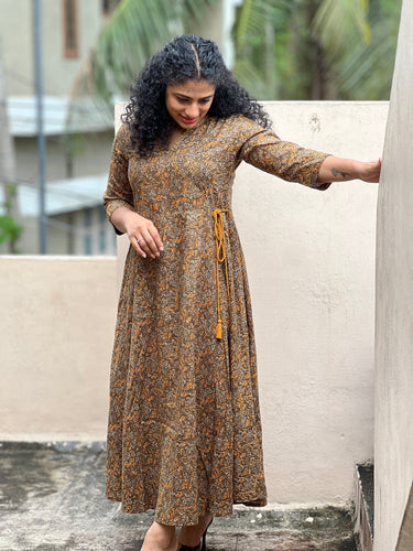 Angrakha Pattern Cotton Kurta | GHB127