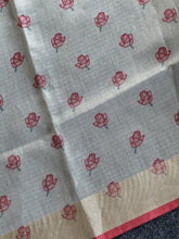 Digital Printed Lotus Patterned Banarasi Kota Saree | MR154