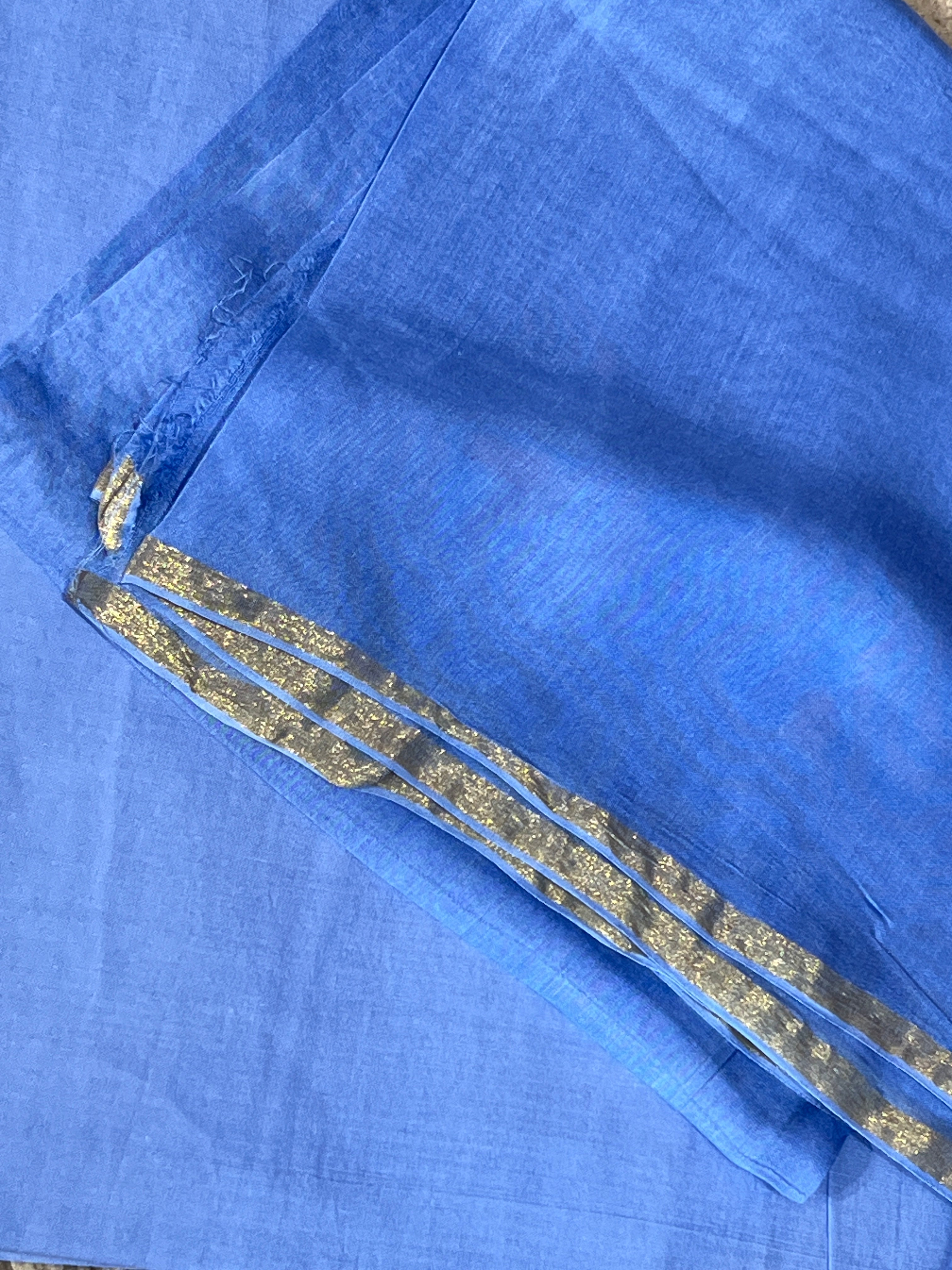 Solid With Zari Border Detailed Kota Saree | SF809