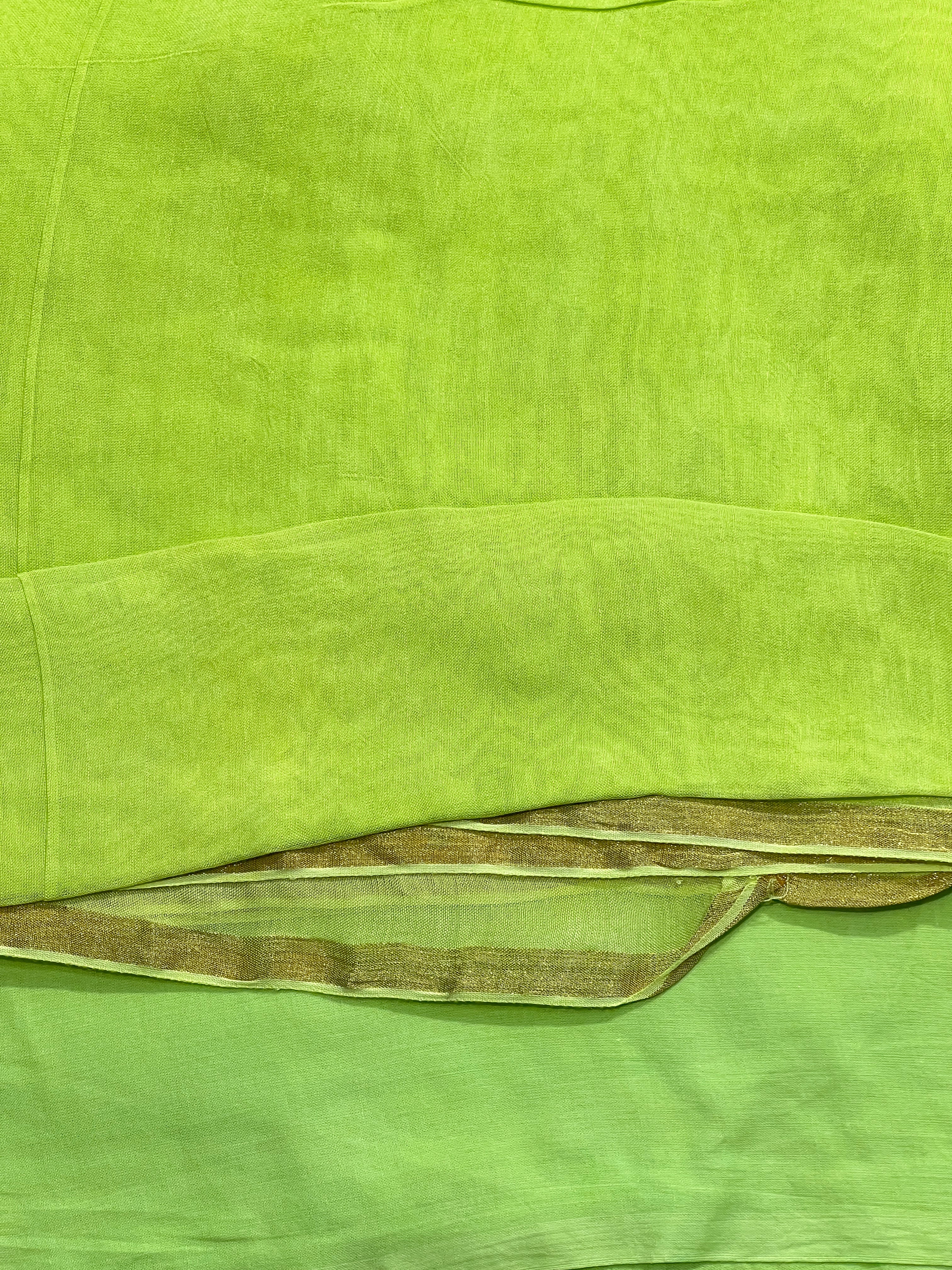 Solid With Zari Border Detailed Kota Saree | SF809