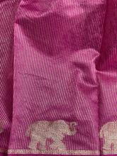 Traditional Elephant Motifs Design Semi Silk Saree | SSN171