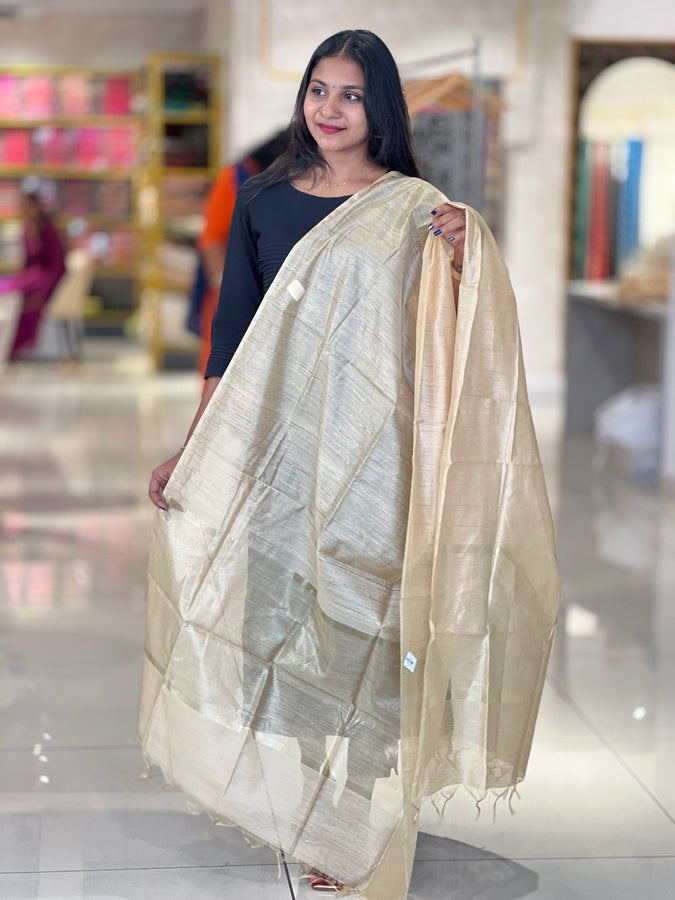 Stripe Patterned Linen Finish Dupatta | FC114