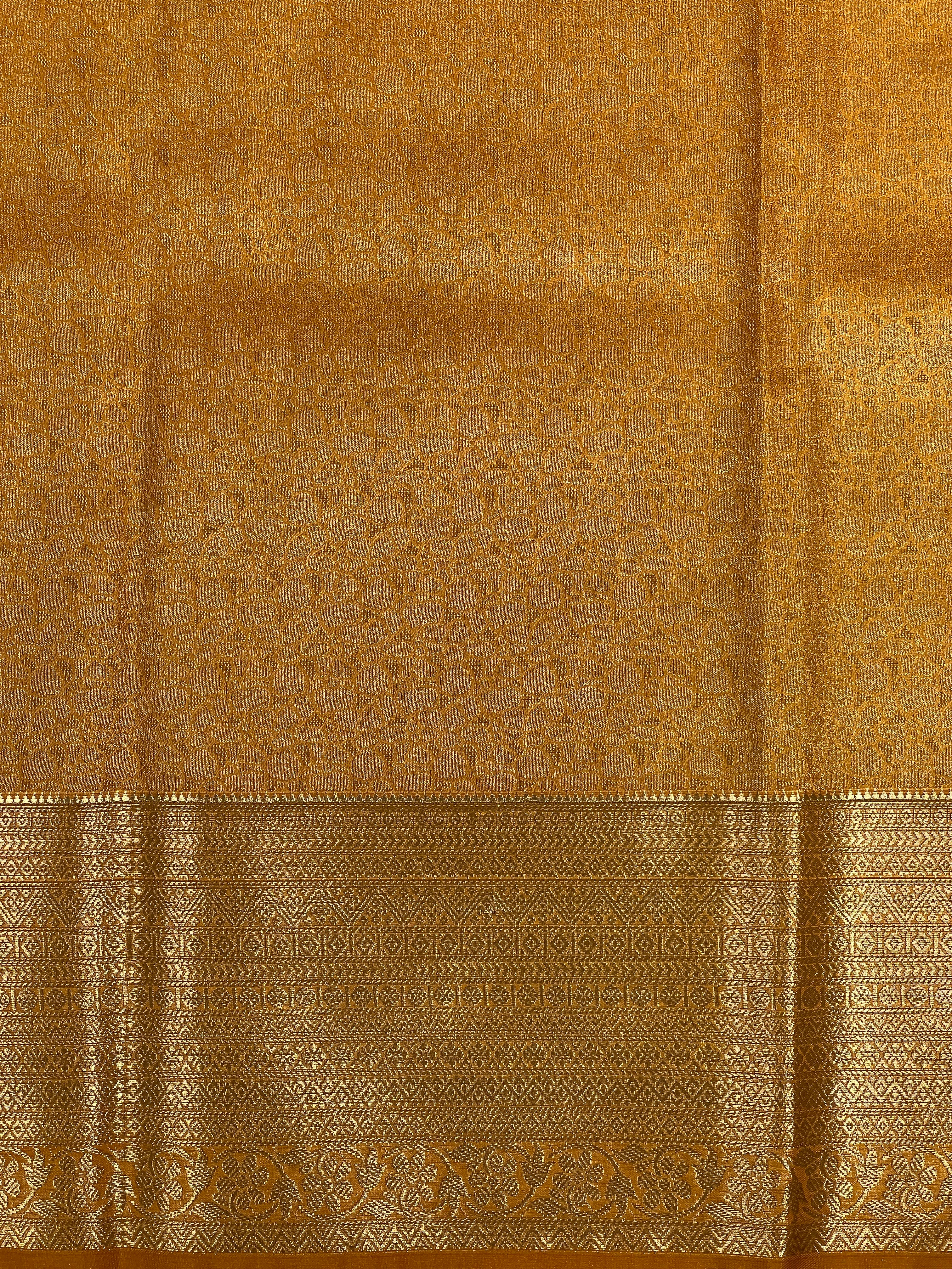 Geometrical Weaving Pattern Semi Silk Saree | RVS219