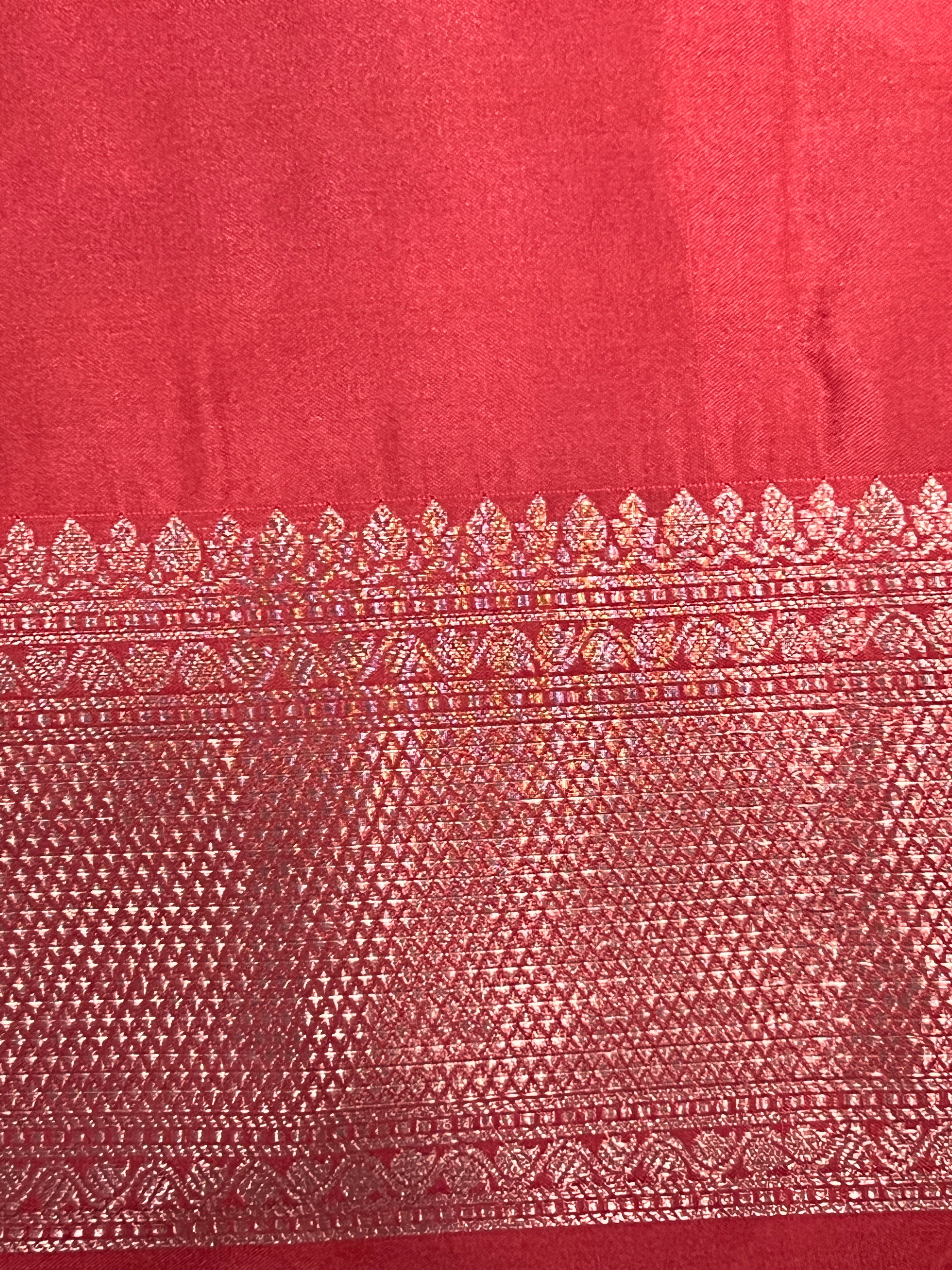 Embossed Woven Pattern Soft Silk Saree | SEN122