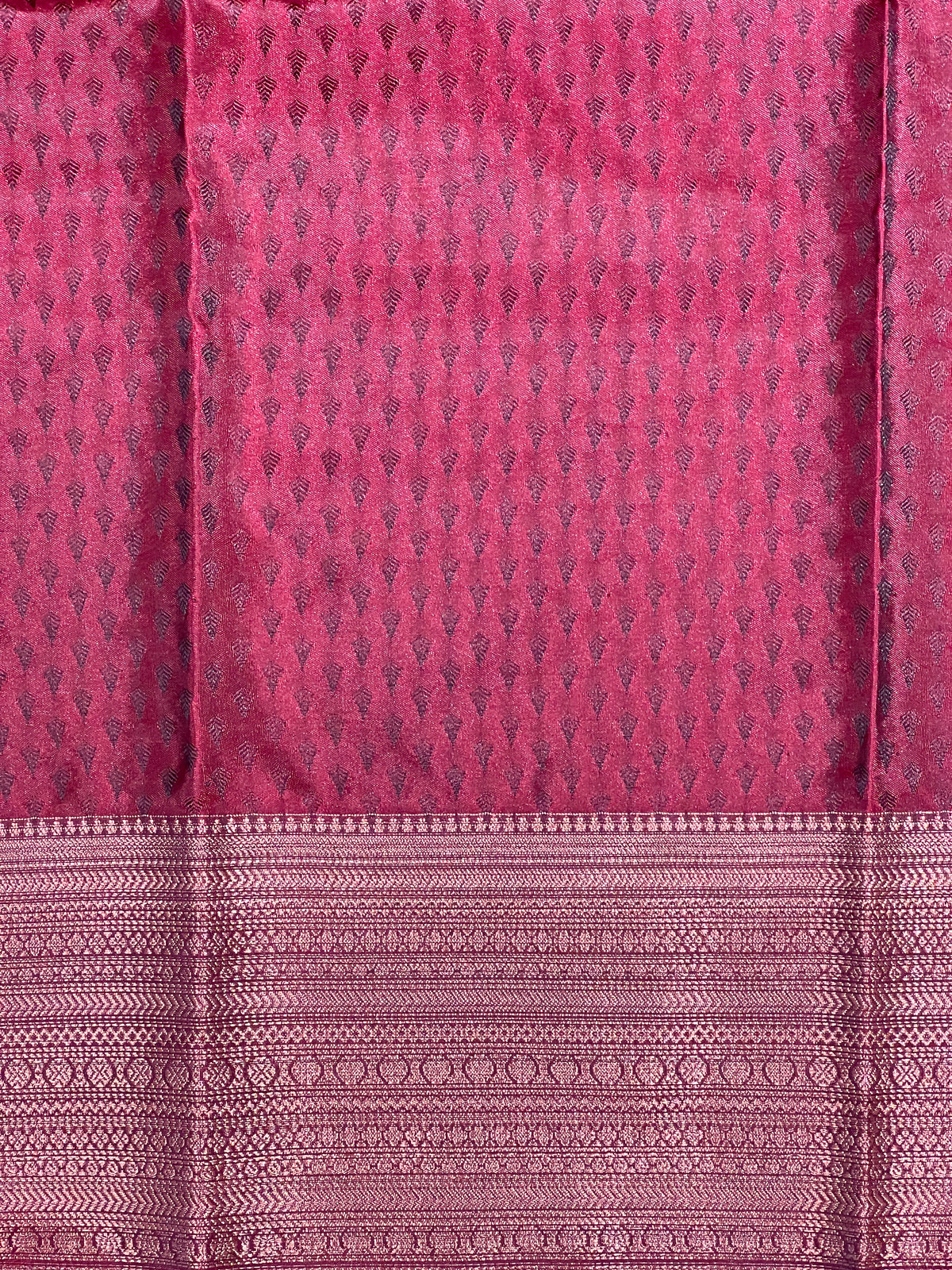 Embossed Woven Pattern Semi Soft Silk Saree | SEN109