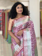 Banarasi Woven Pure Silk Organza Saree | JCL881