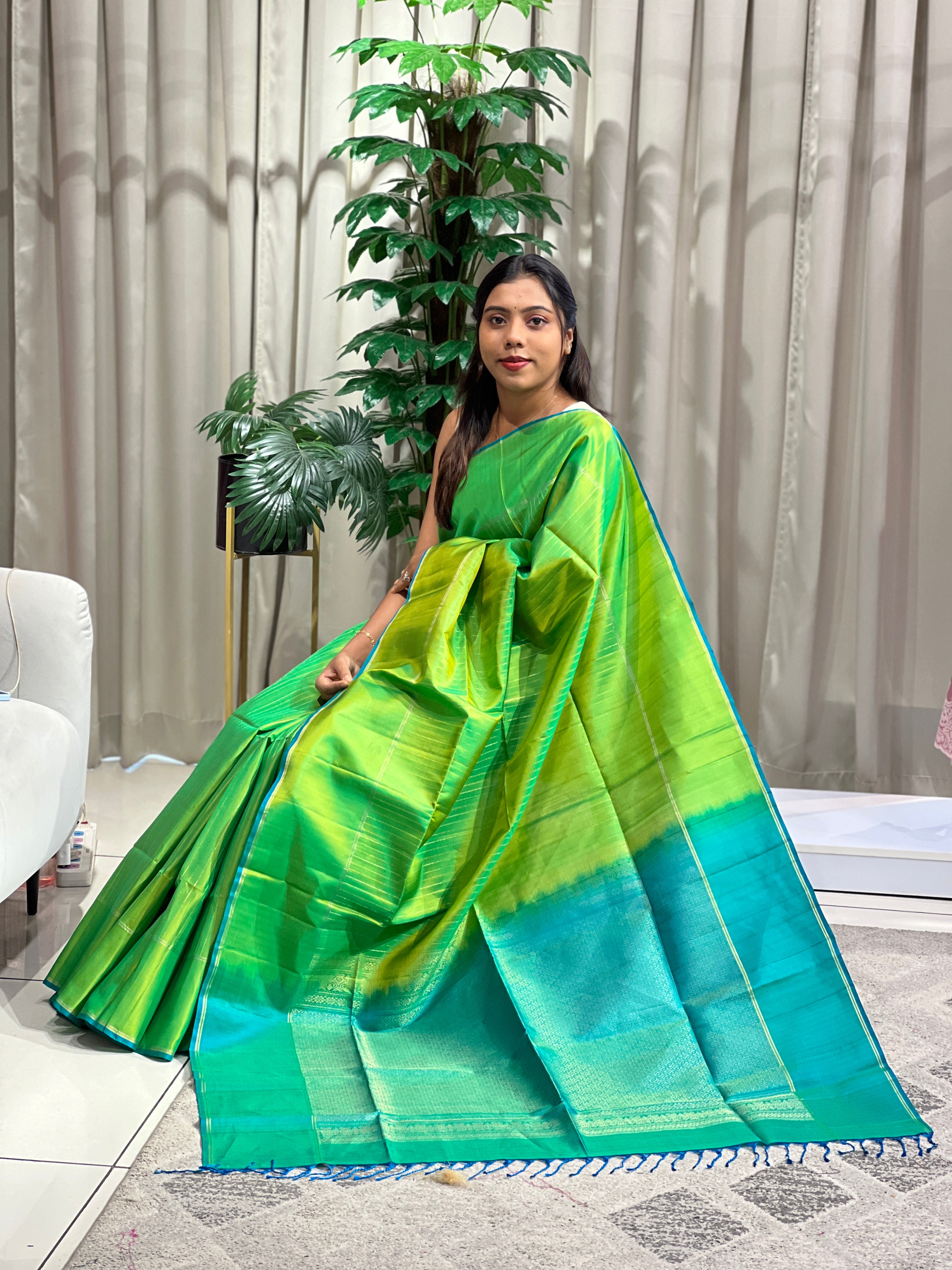 Rettapet Pattern Soft Silk Saree | SMT118