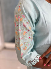 Embroidery Pattern Chanderi Silk Kurta Set | ACL110