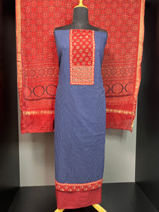 Kantha Weaving Cotton Salwar Set |  DE146