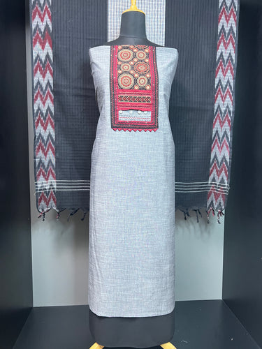 Ajrakh Print Pattern Cotton Salwar Set | DE159