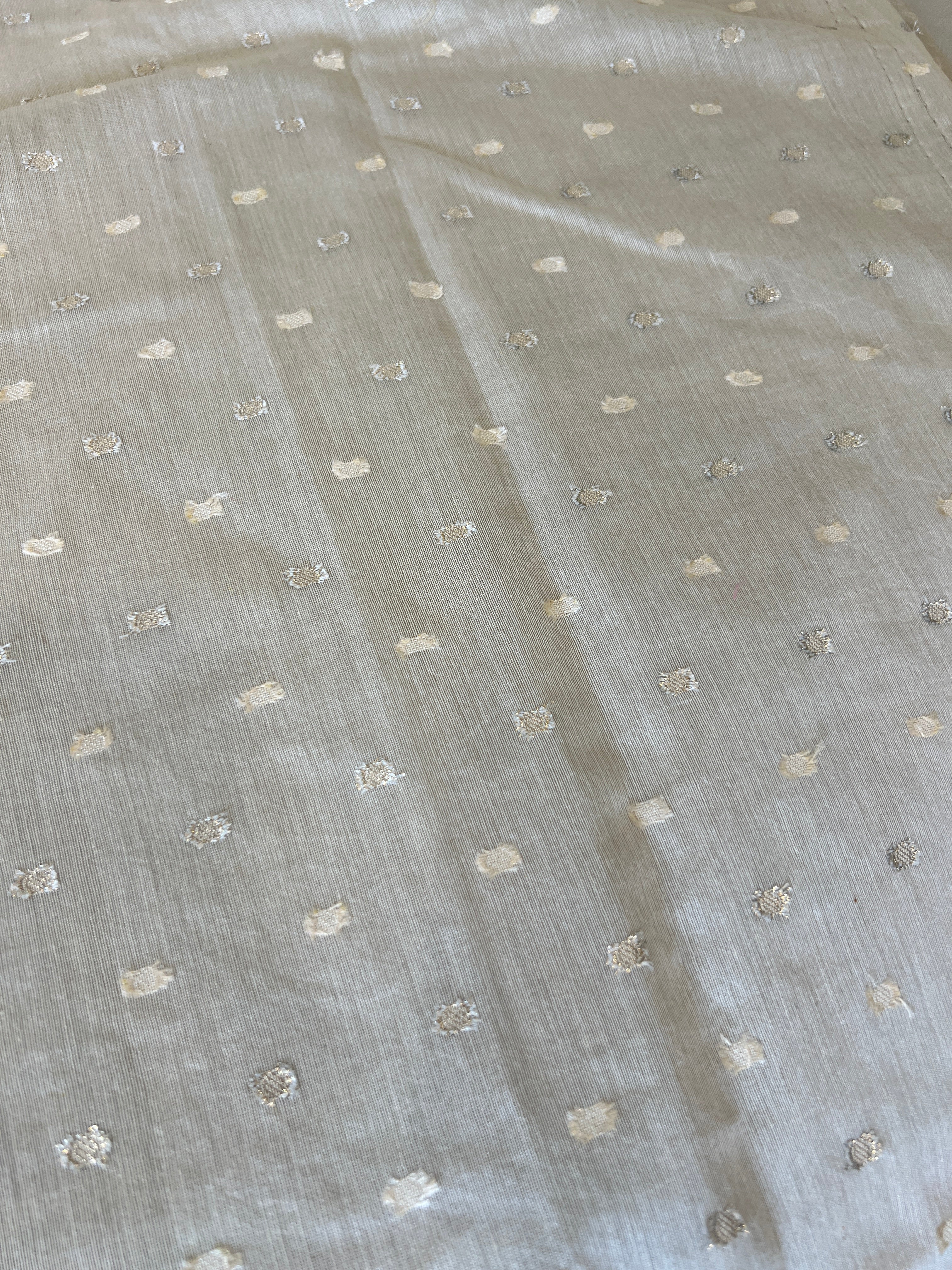 Machine Embroidery Detailed Organza Saree | MM168