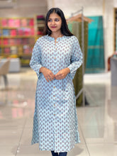 Block Printed Cotton Kurta | AHR340