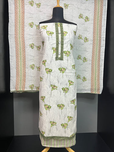 Floral Digital Printed Soft Cotton Salwar Set | SW2128