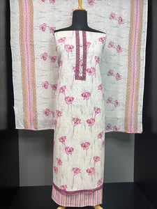 Floral Digital Printed Soft Cotton Salwar Set | SW2126