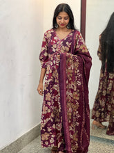 Alia Cut Pattern Muslin Kurta Set | FW141