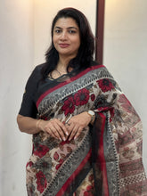 Floral Print Design Supernet Kota Saree | SUM136