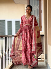 Alia Cut Pattern Muslin  Kurta Set | FW147