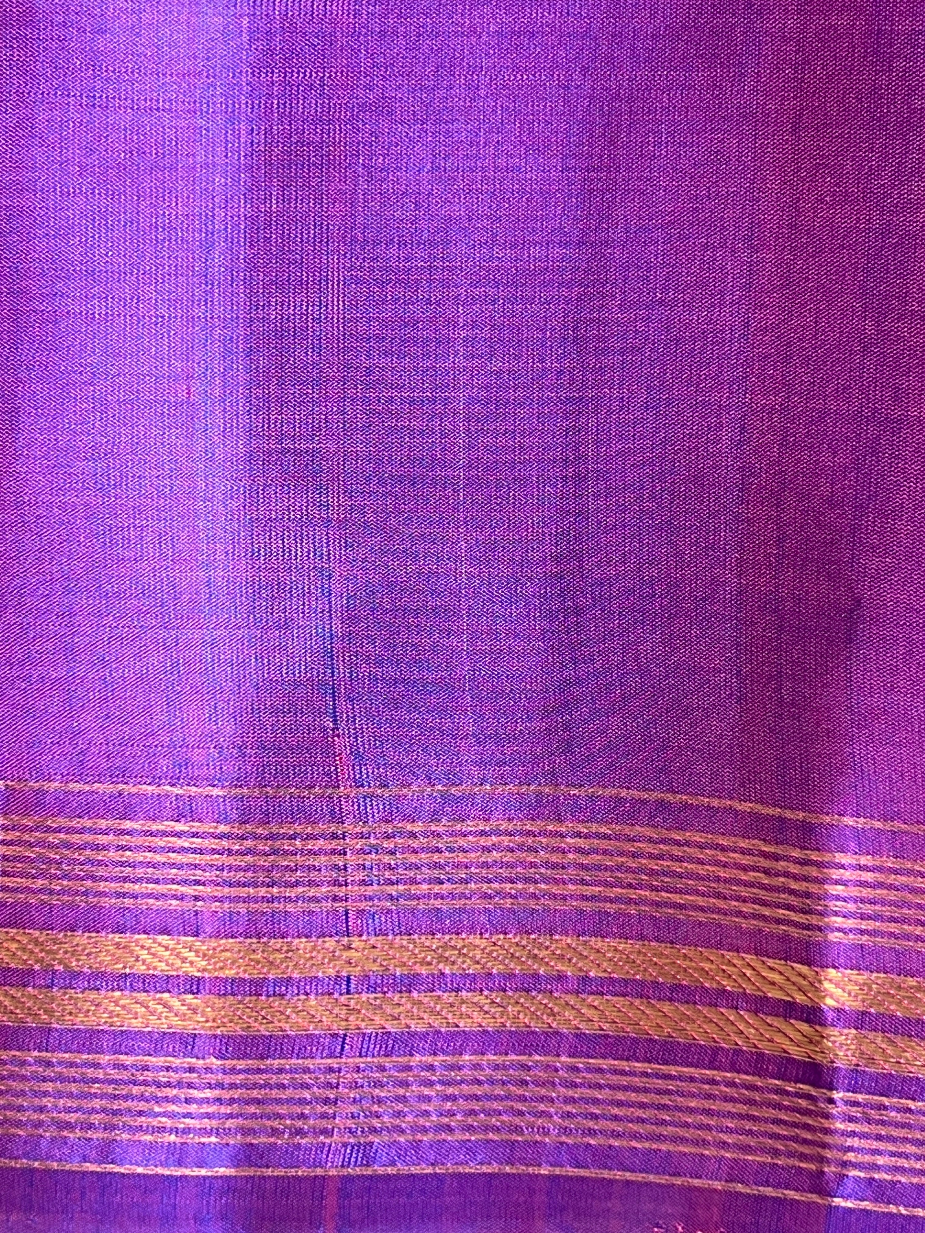 Traditional Handwoven Soft Silk Saree | TT298