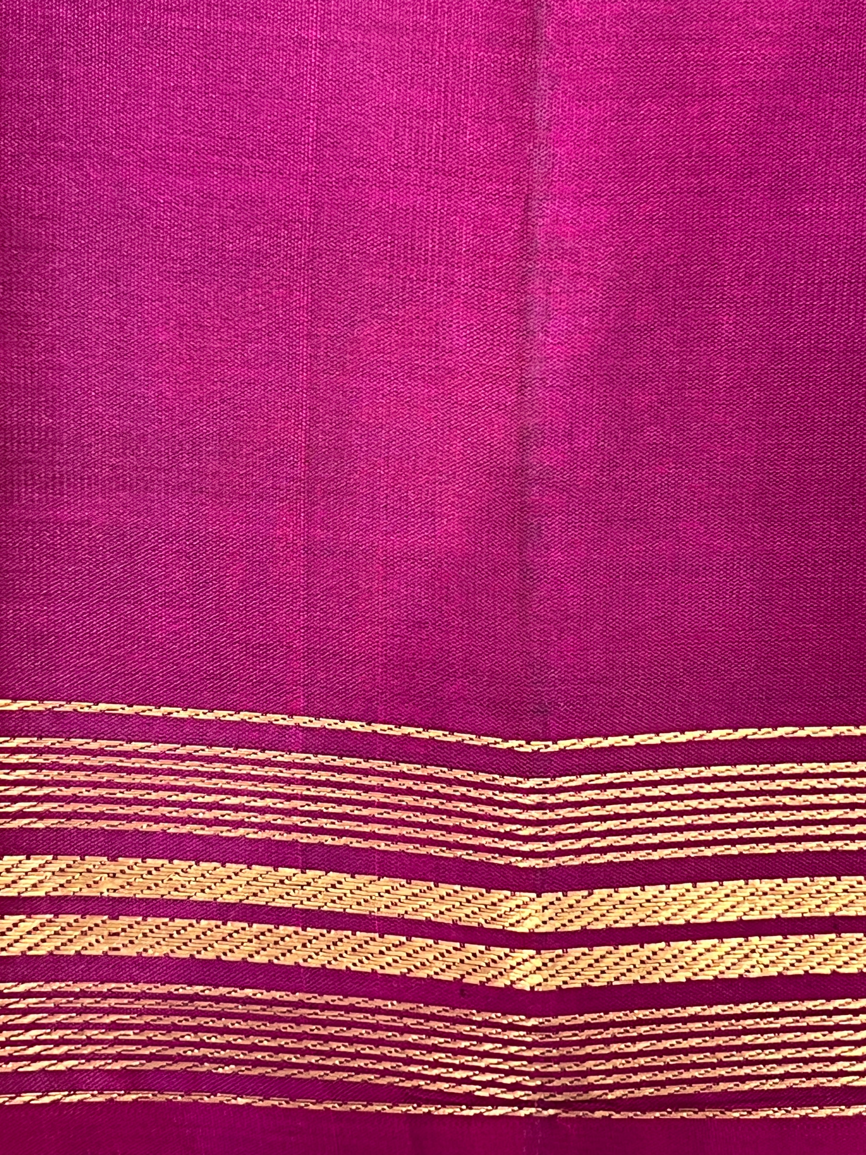 Traditional Handwoven Soft Silk Saree | TT295