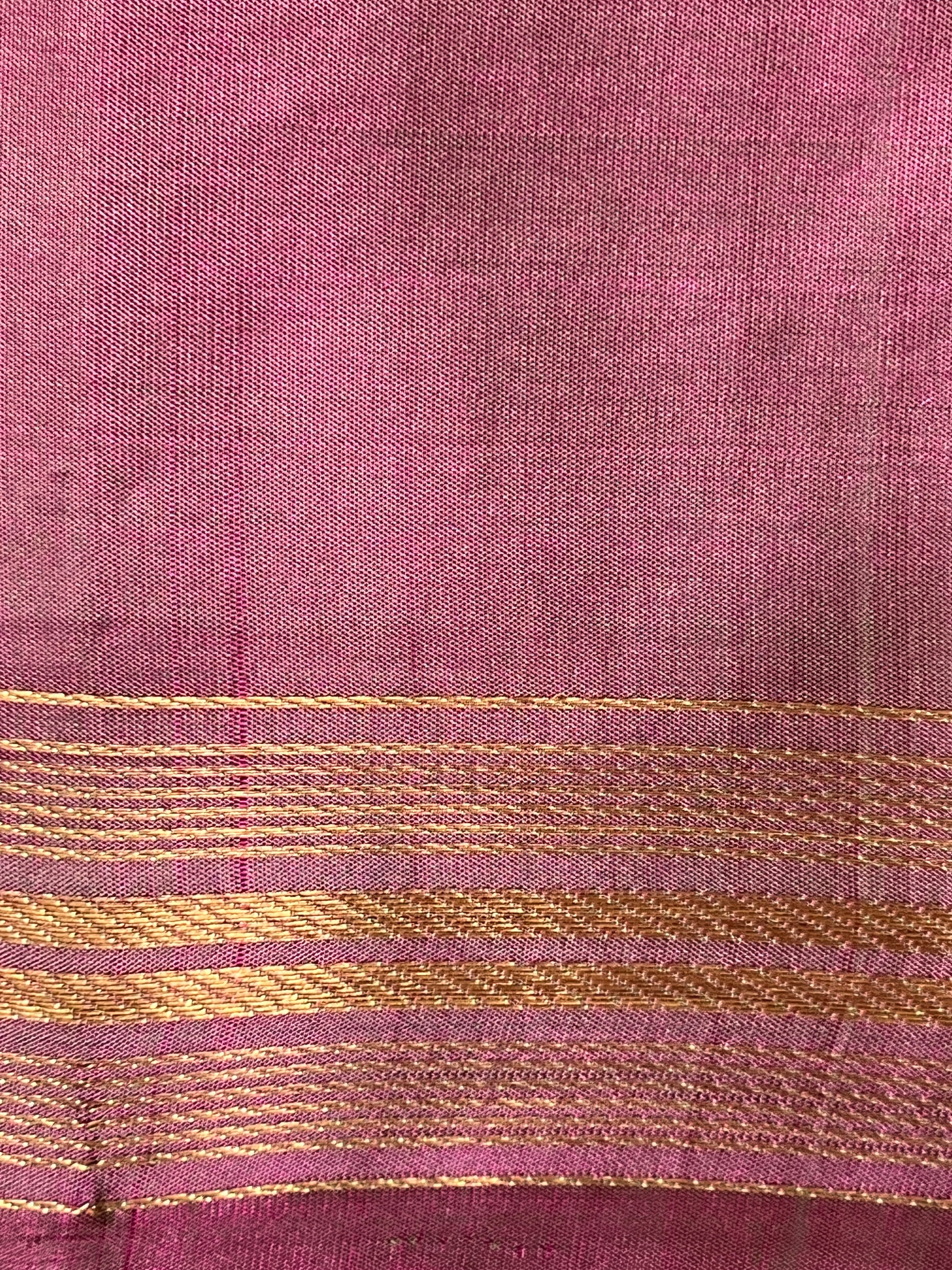 Traditional Handwoven Soft Silk Saree | TT299