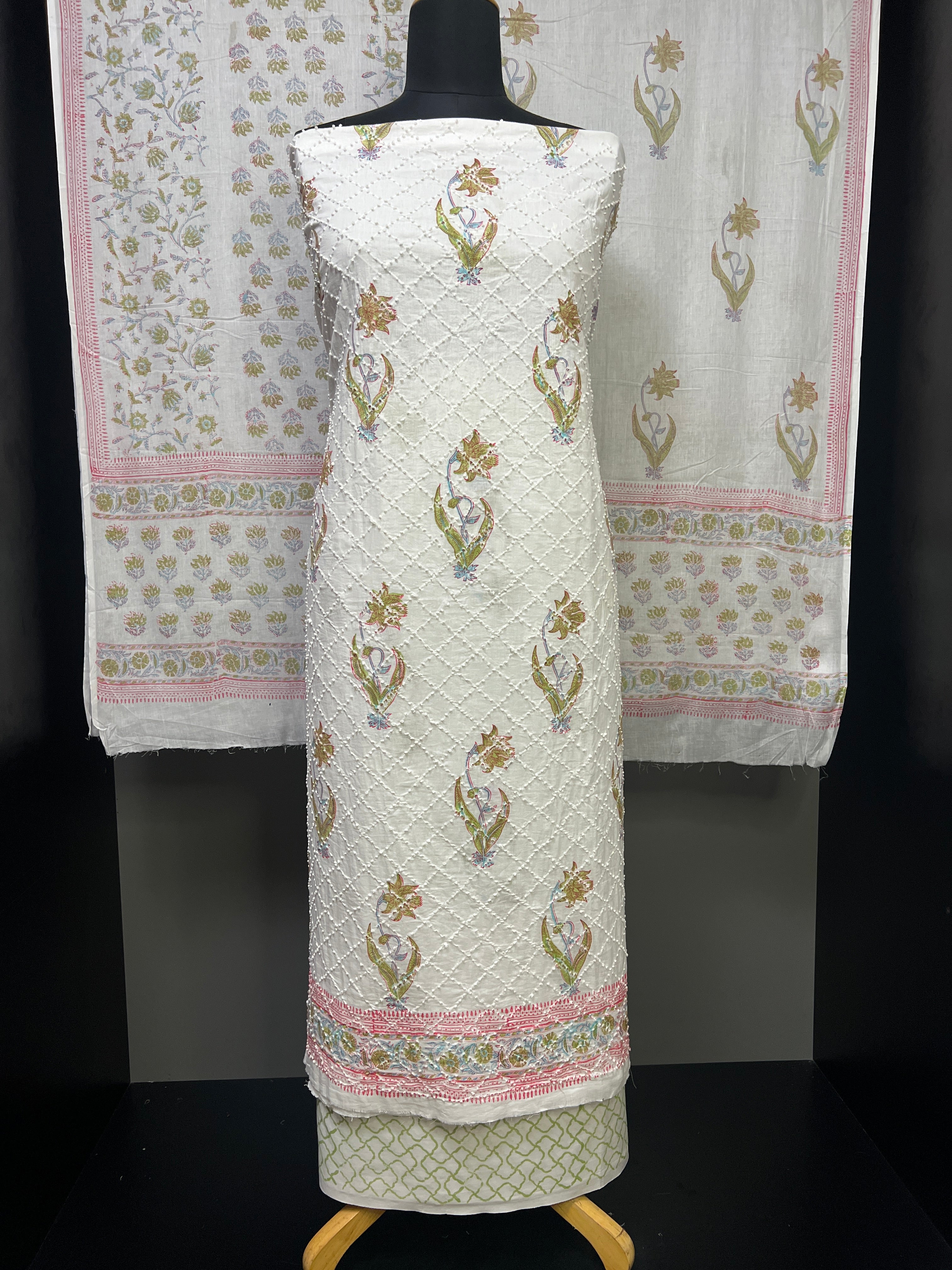 Block Printed Cotton Salwar Set | SW2099